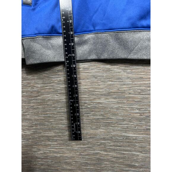 Florida Gators Sweatshirt Mens Small Blue NCAA Football Champion Hooded 1/4 Zip - Picture 6 of 7